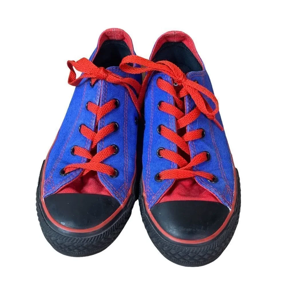 ‎Converse All Star blue and red sneakers